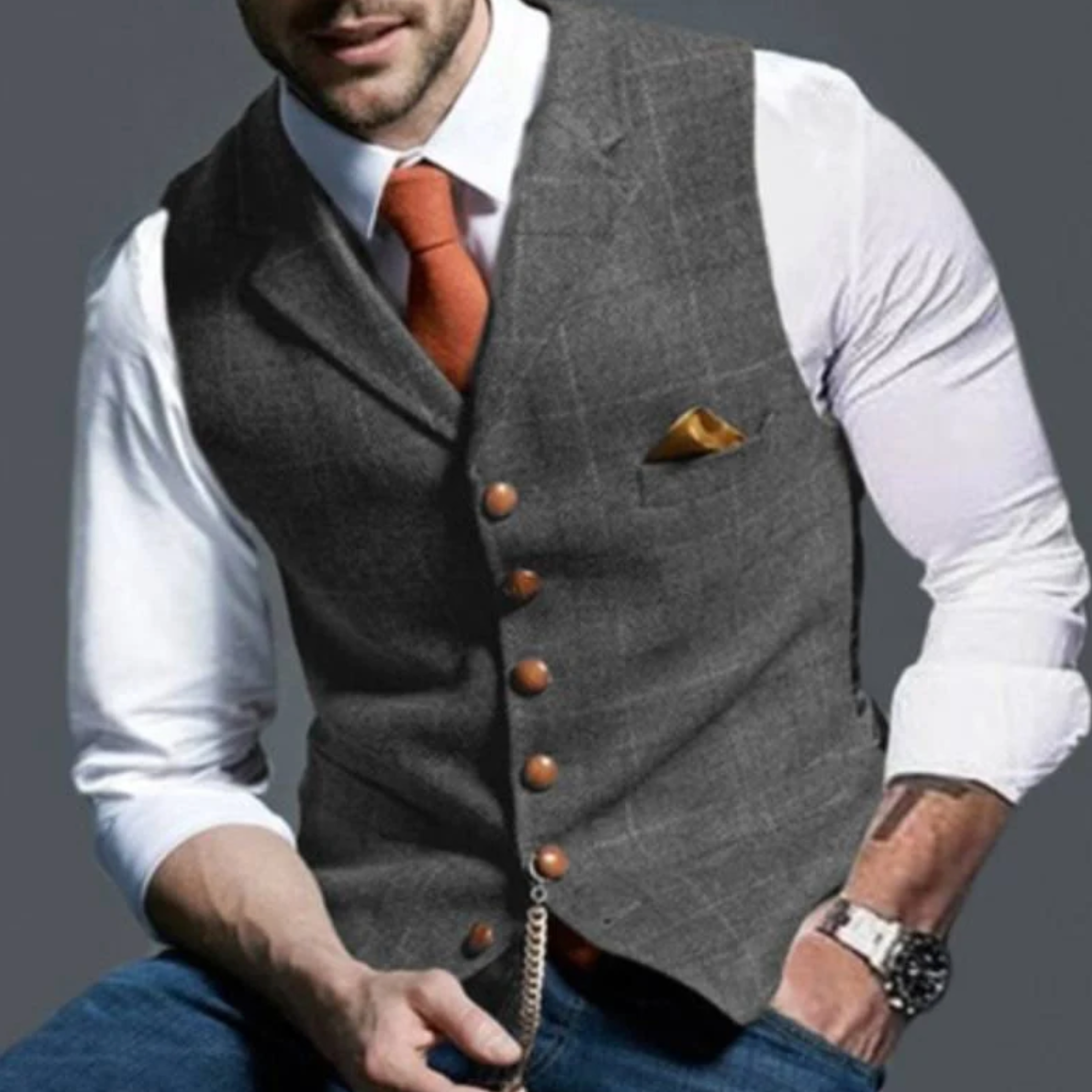 MANSSINO™ | Men's Slim-Fit Suit Vest