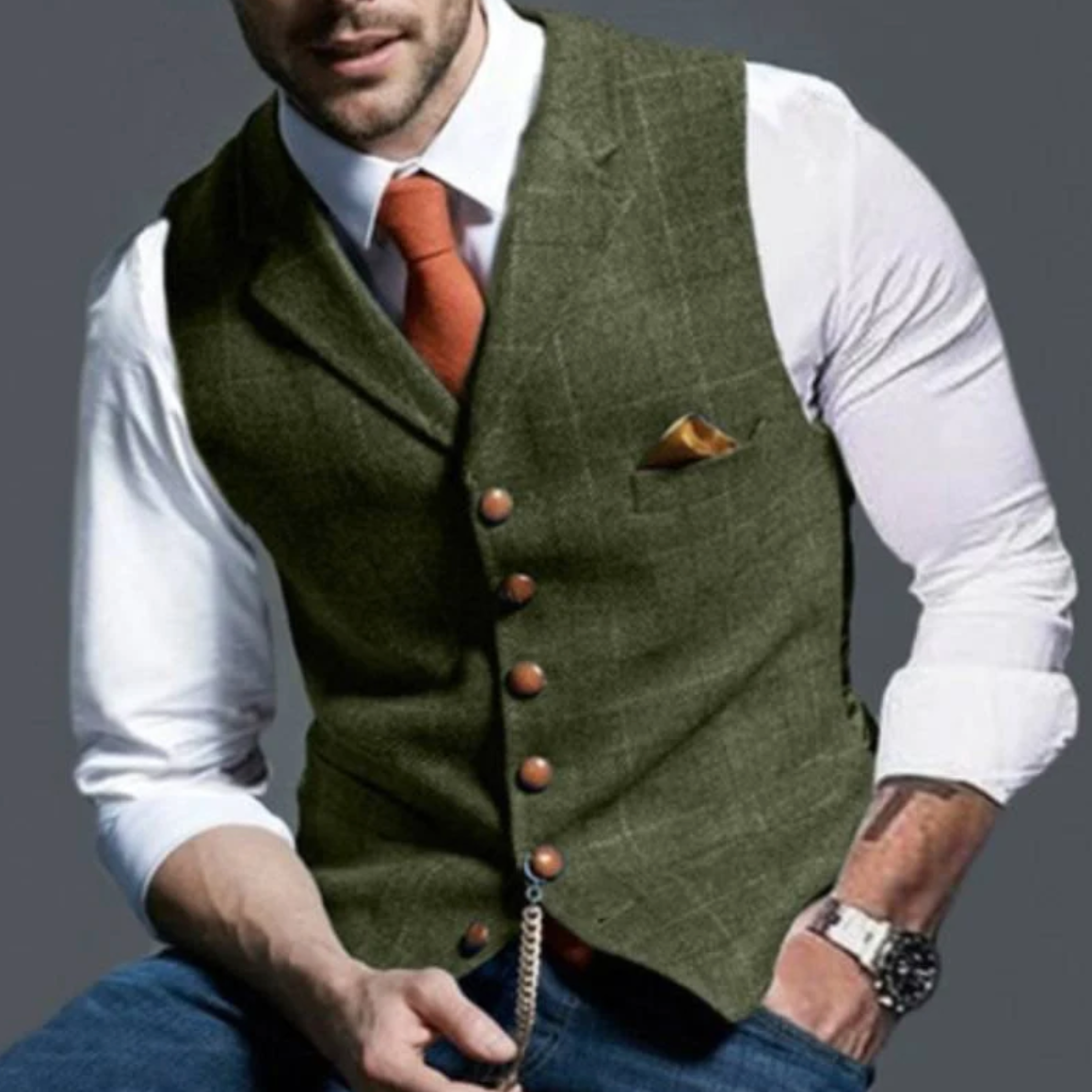 MANSSINO™ | Men's Slim-Fit Suit Vest