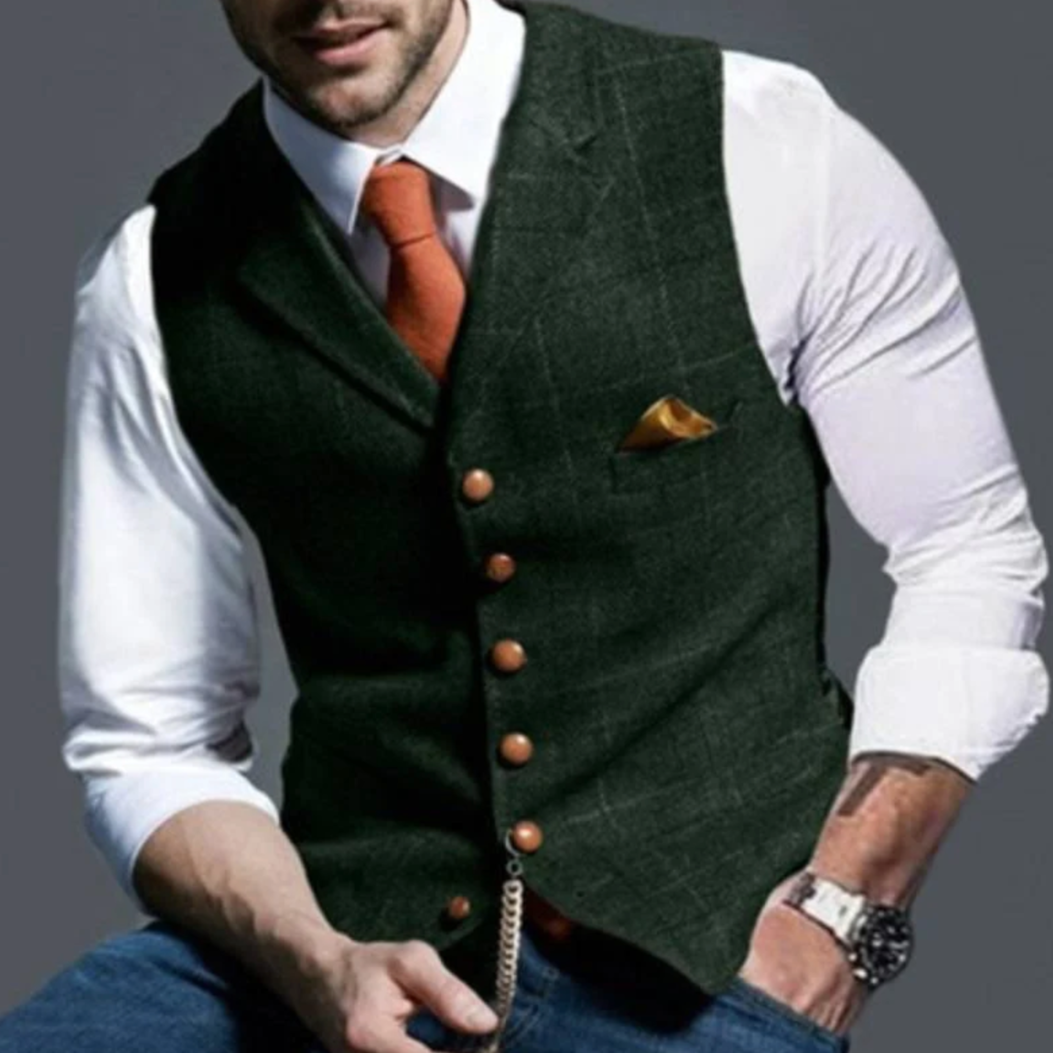 MANSSINO™ | Men's Slim-Fit Suit Vest