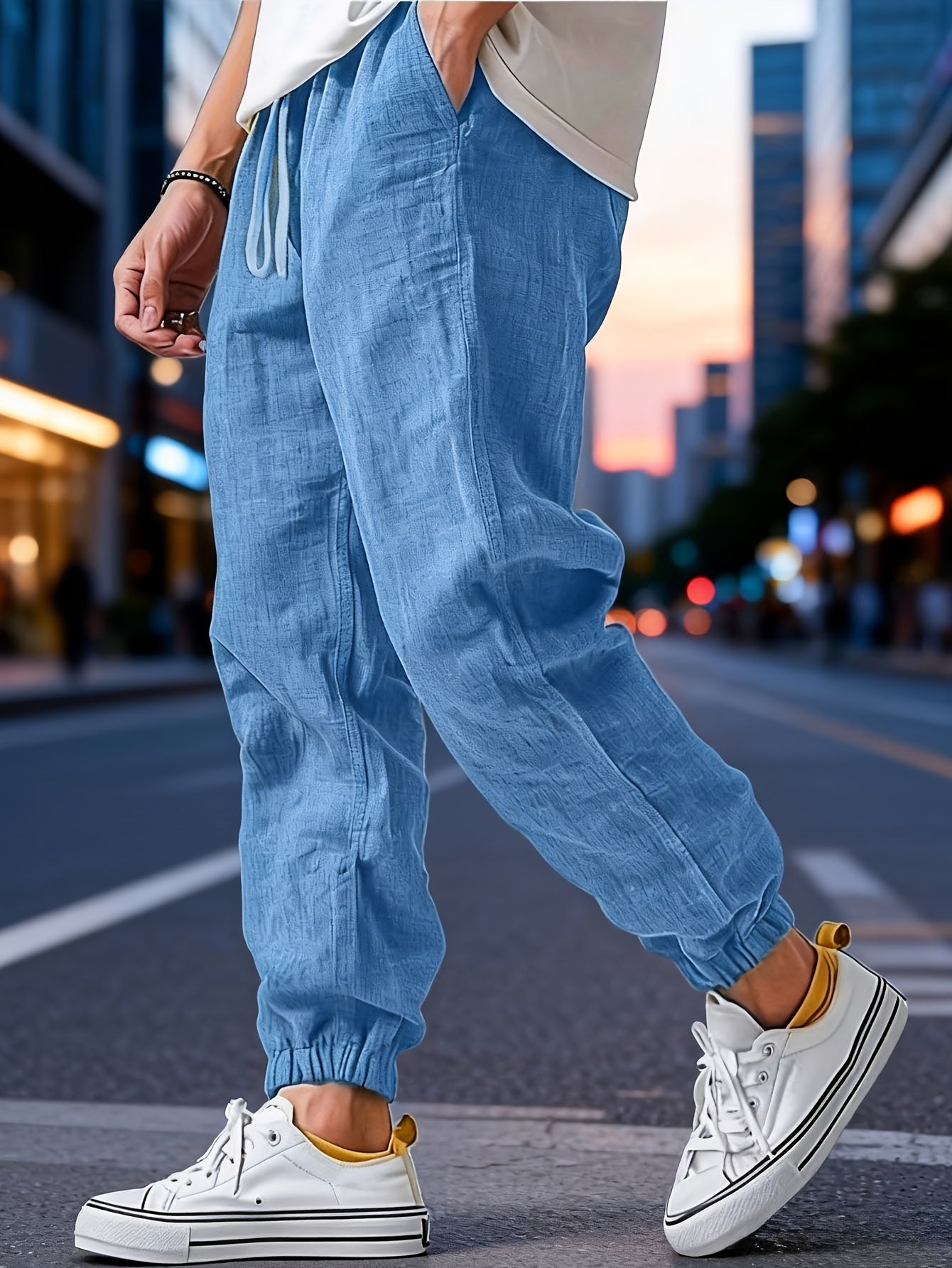 MANSSINO™ | Men's Loose Woven Summer Trousers