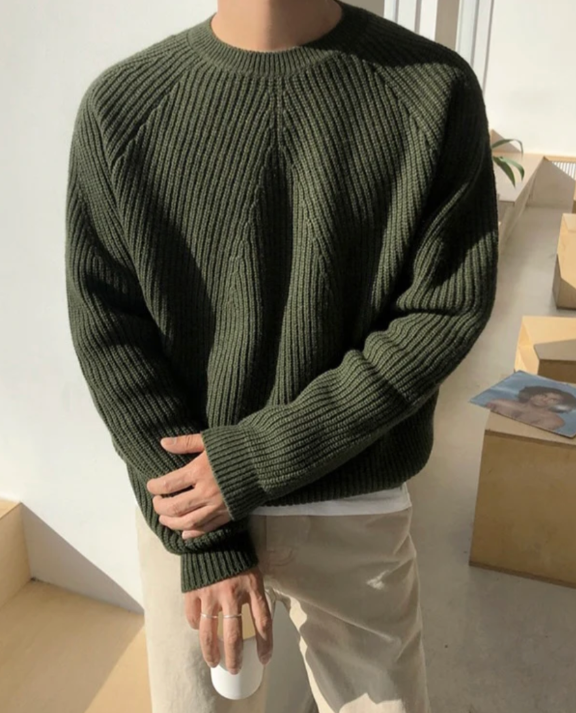 MANSSINO™ | Men's Siene Textured Sweater