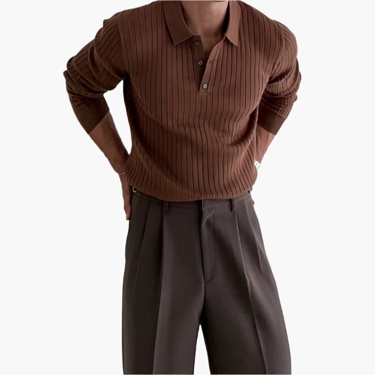MANSSINO™ | Ribbed Polo