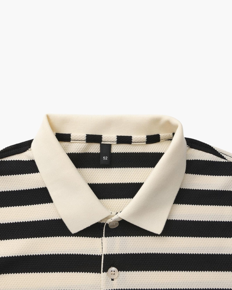 MANSSINO™ | COASTAL STYLE STRIPED POLO