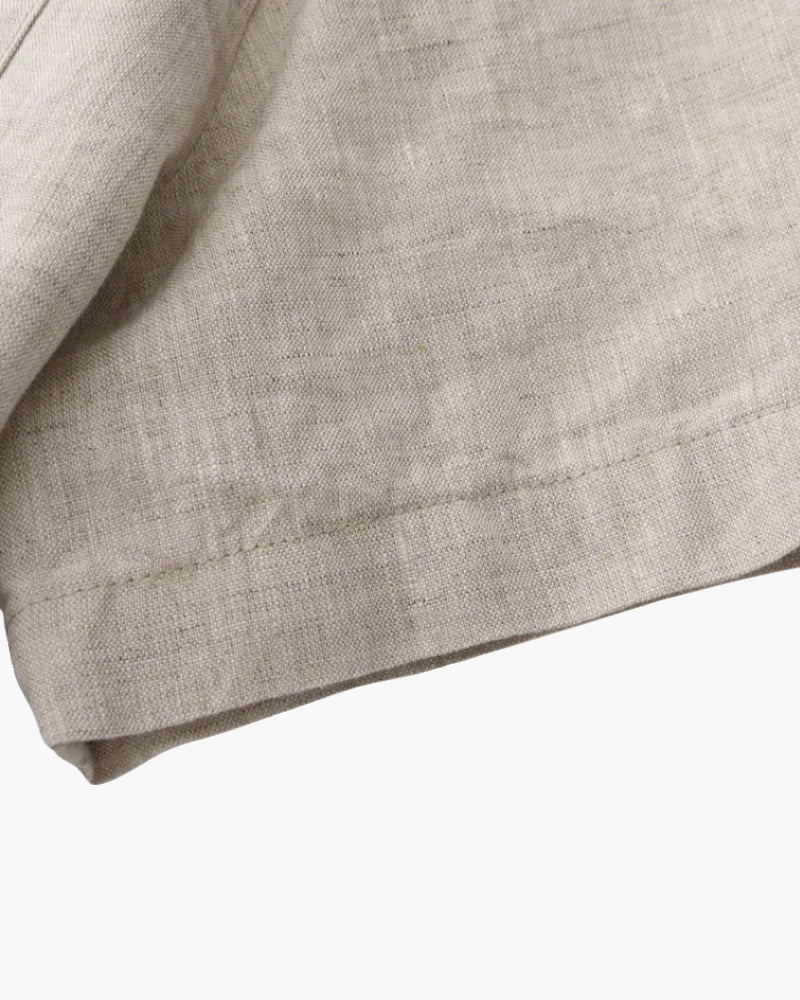 MANSSINO™ | Short-sleeve linen shirt