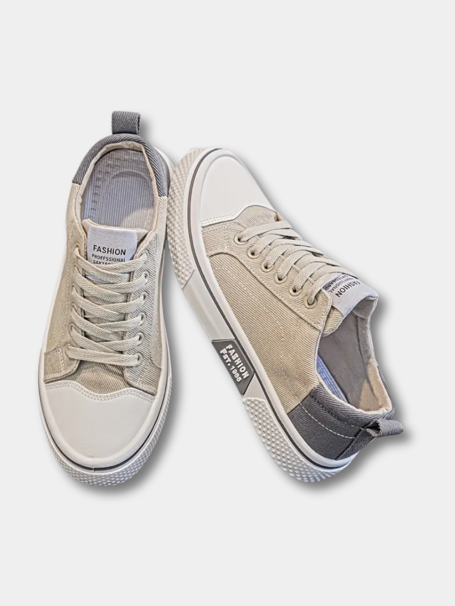 MANSSINO™ | Canvas Low-Top Trainer