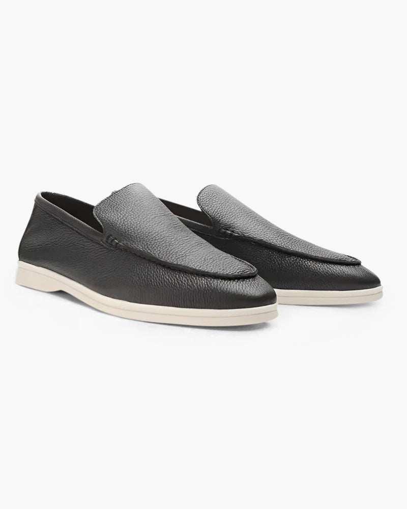 MANSSINO™ | Cowhide leather loafers