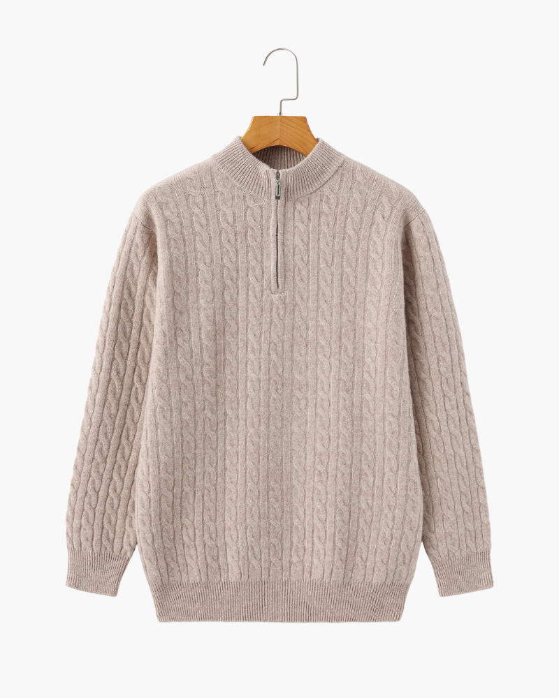 MANSSINO™ | HALF-ZIP CARDIGAN