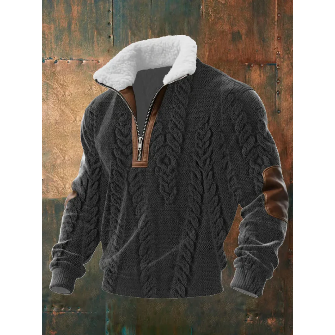 MANSSINO™ | Fleece High-Neck Pullover