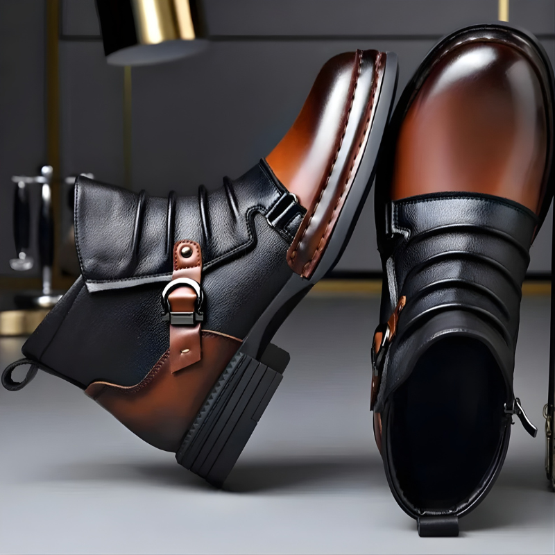 MANSSINO™ | MENS BUCKLE BOOTS