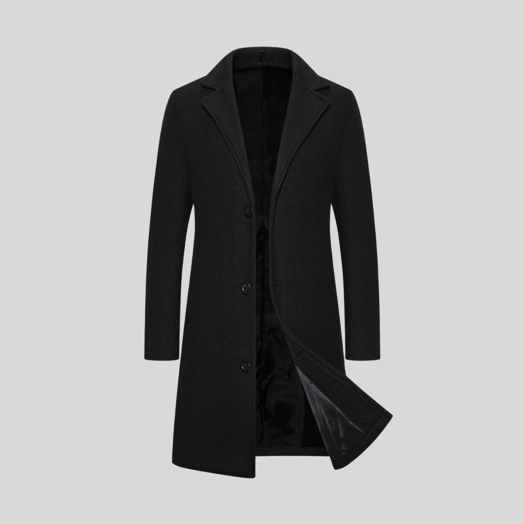 MANSSINO™ | Men's Wool Overcoat