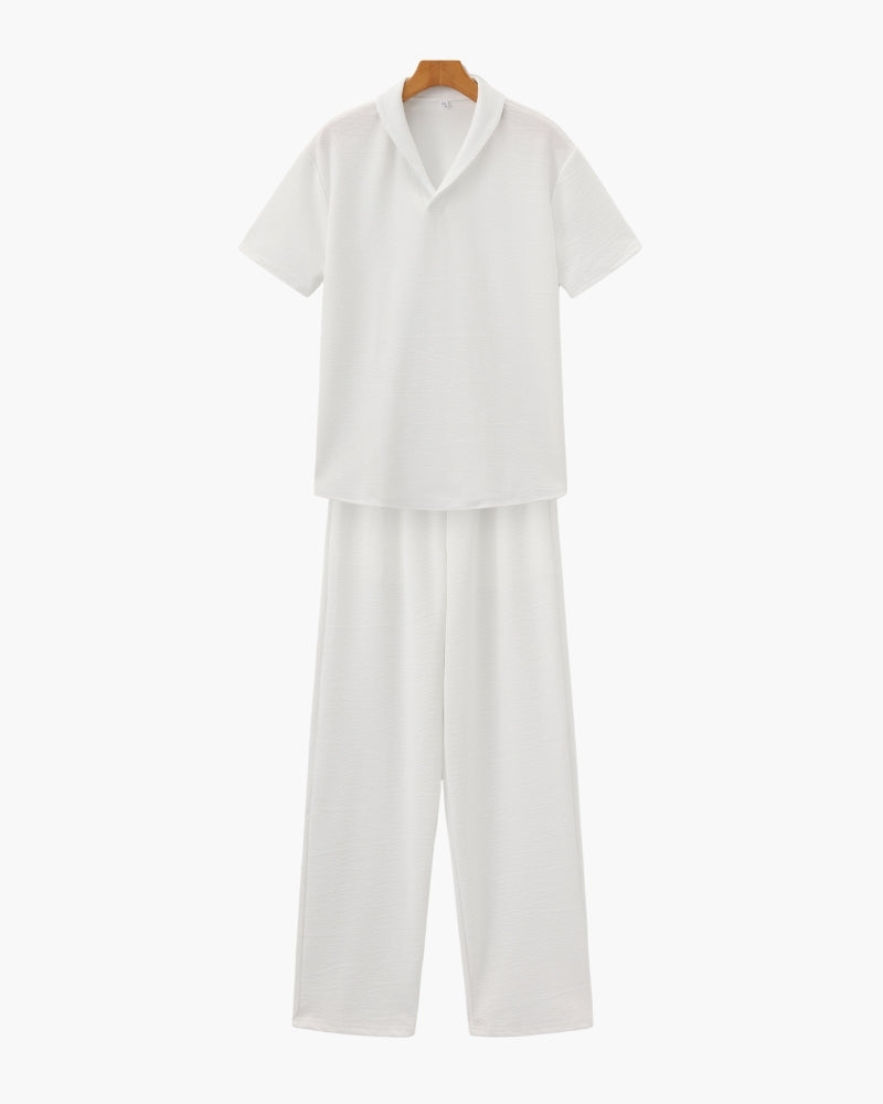 MANSSINO™ | POLO AND TROUSERS SET
