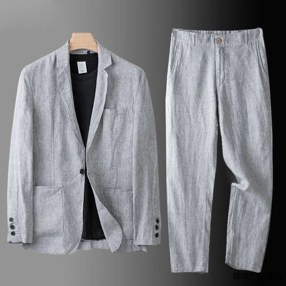 MANSSINO™ | Men's Linen Shirt Trouser Set