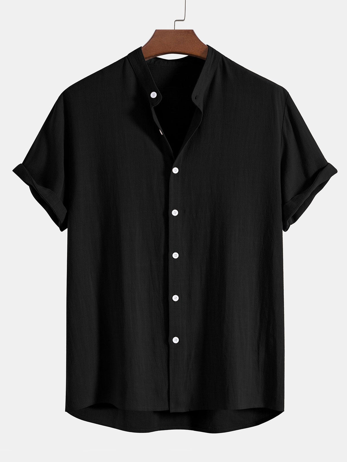 MANSSINO™ | Men's Stand Collar Shirt Trousers Set