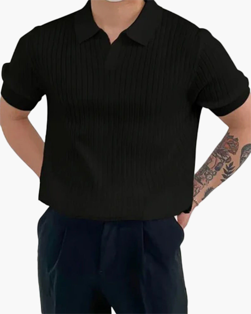 MANSSINO™ | BREATHABLE RIBBED POLO