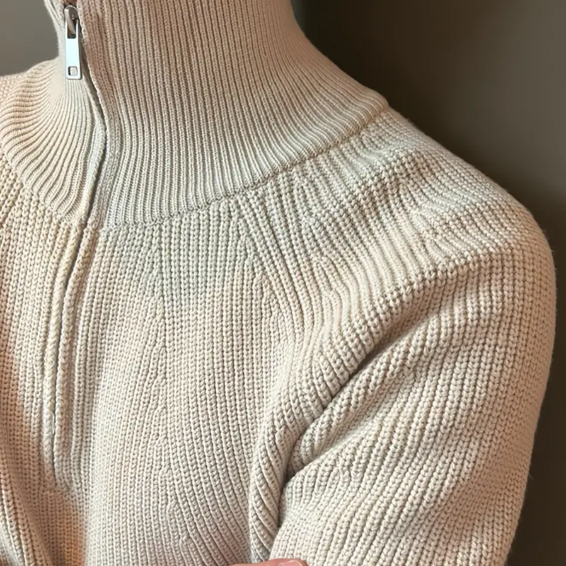MANSSINO™ | Men's Cotton Quarter-Zip