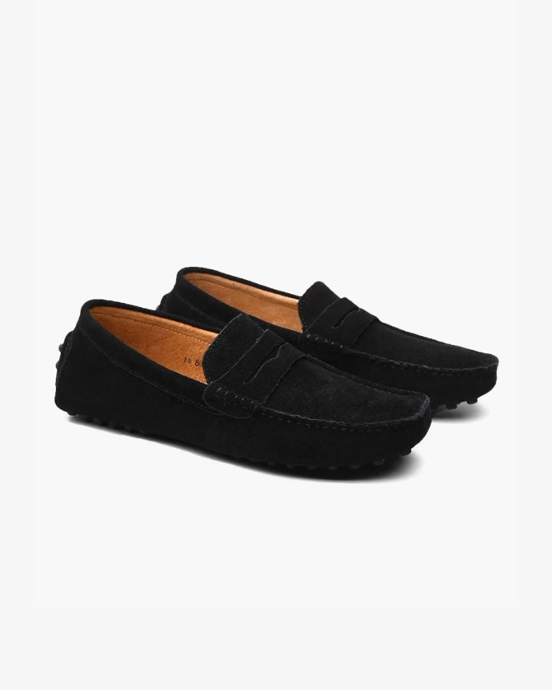 MANSSINO™ | Suede driver loafers