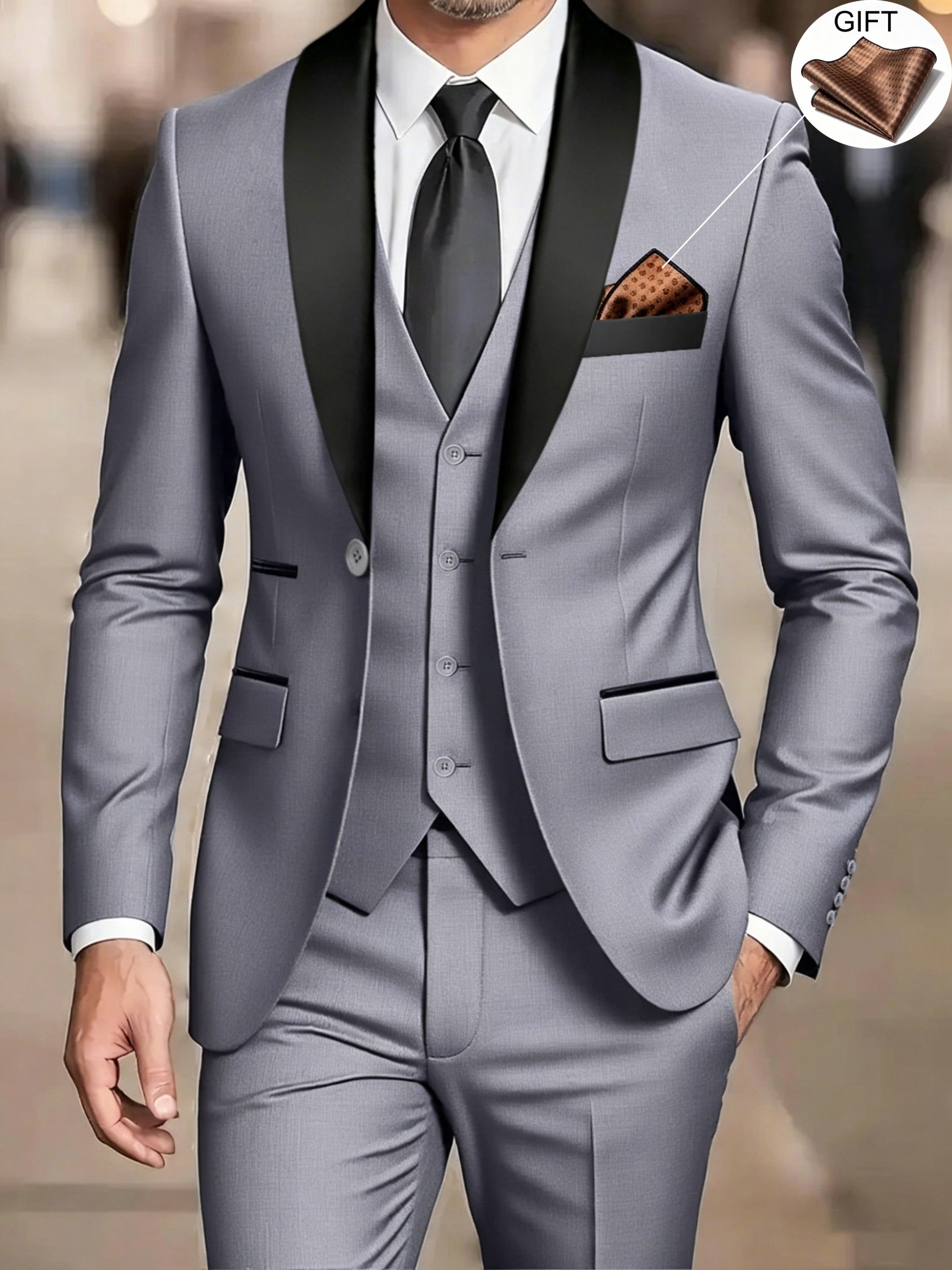 MANSSINO™ | Men's Shawl Collar Suit
