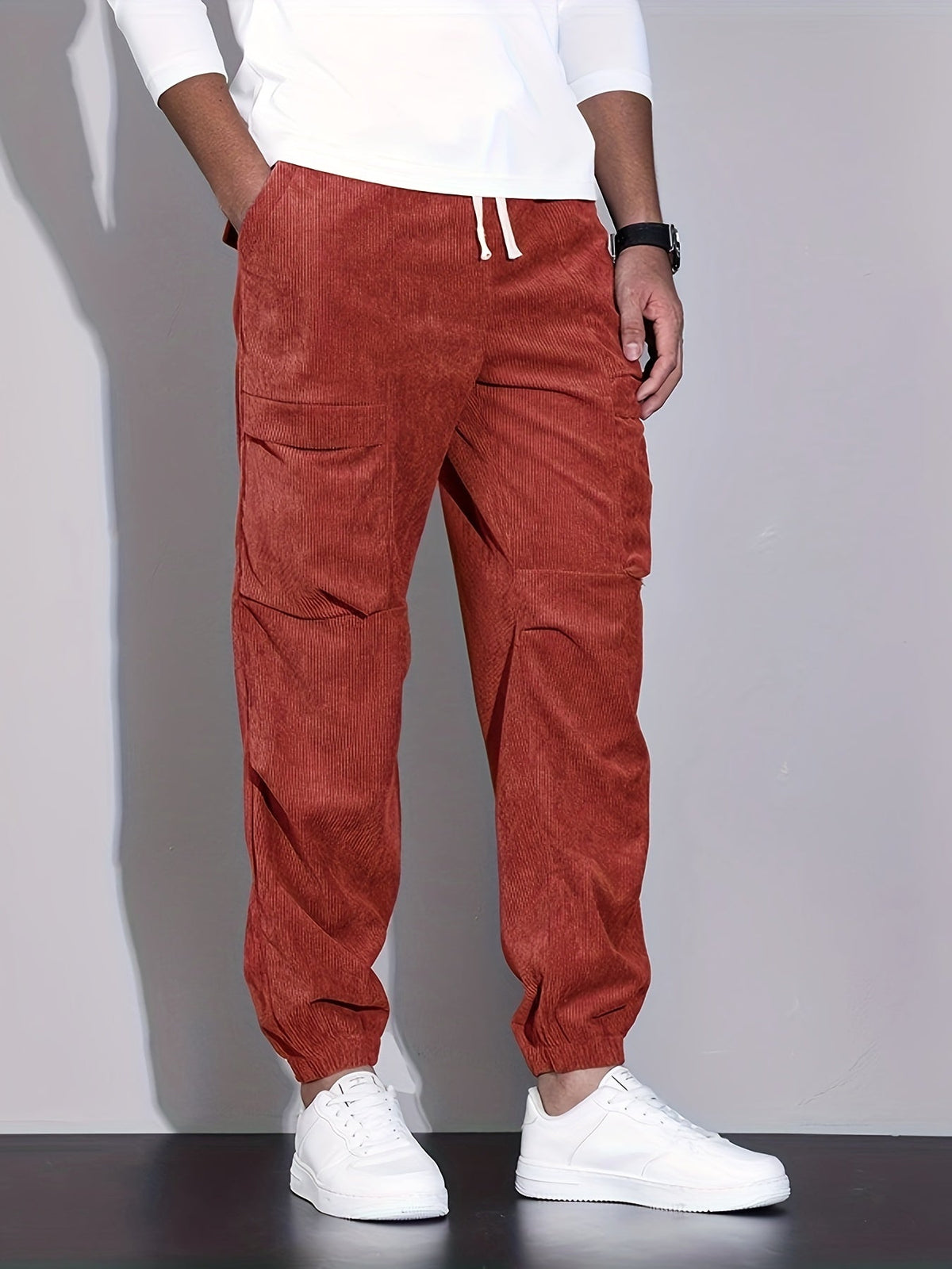MANSSINO™ | Men's Corduroy Cargo Joggers