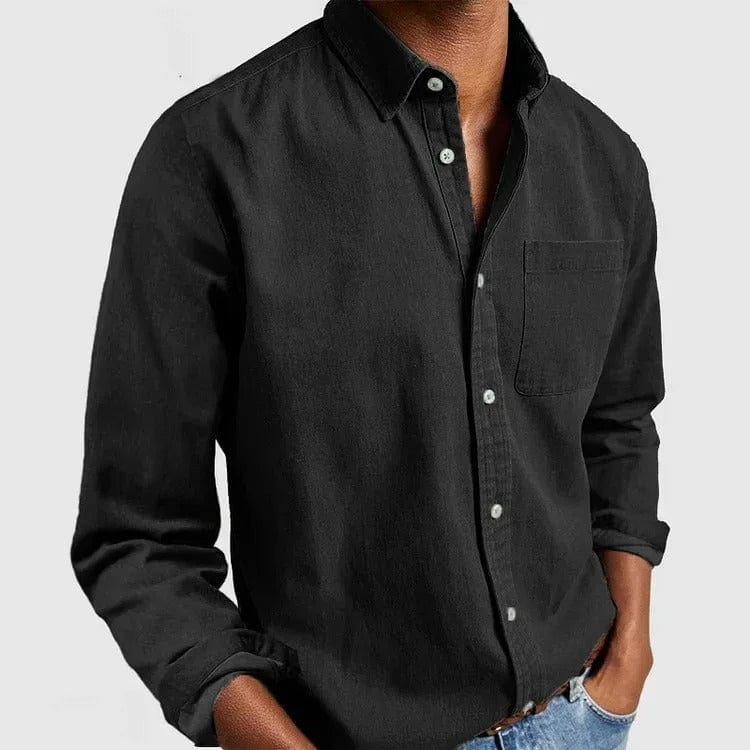 MANSSINO™ | Men's Brushed Cotton Oxford Shirt