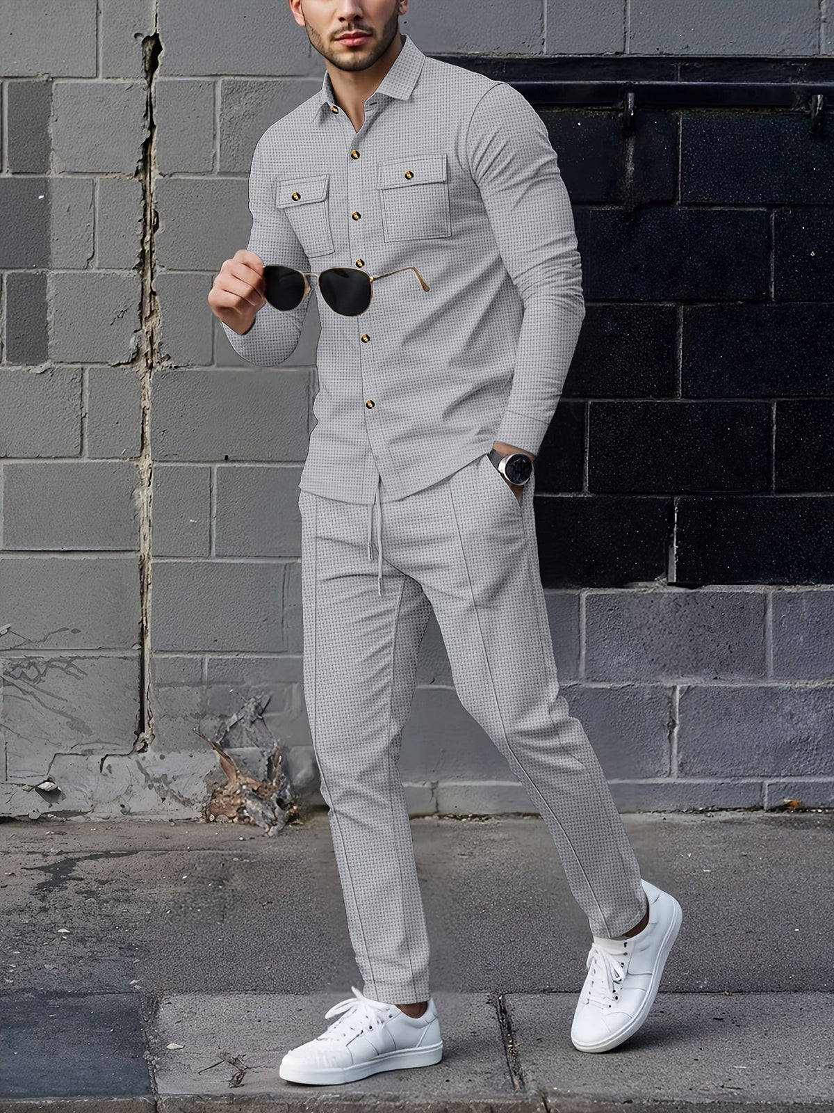 MANSSINO™ | Refined Casual Two-Piece Set