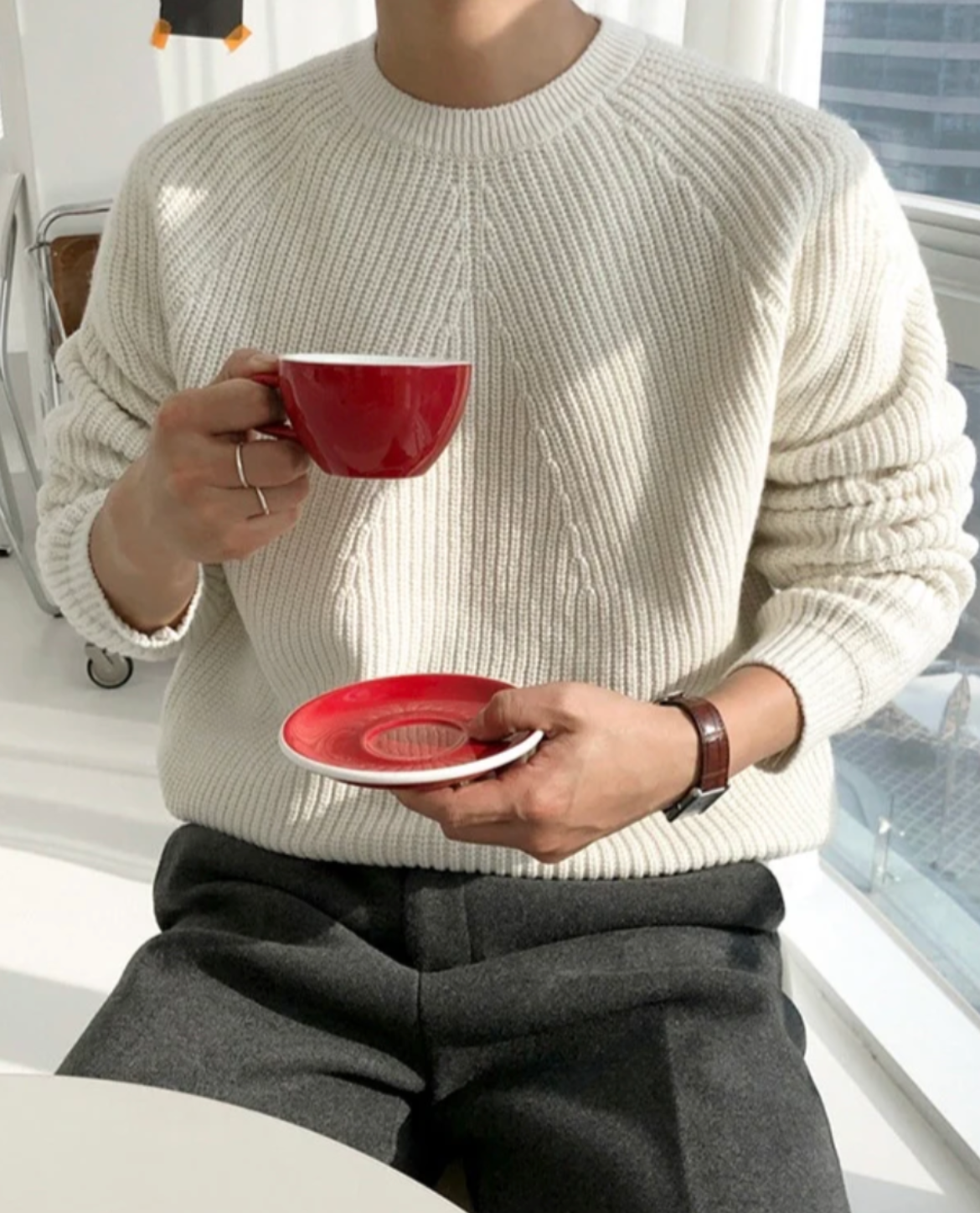 MANSSINO™ | Men's Siene Textured Sweater