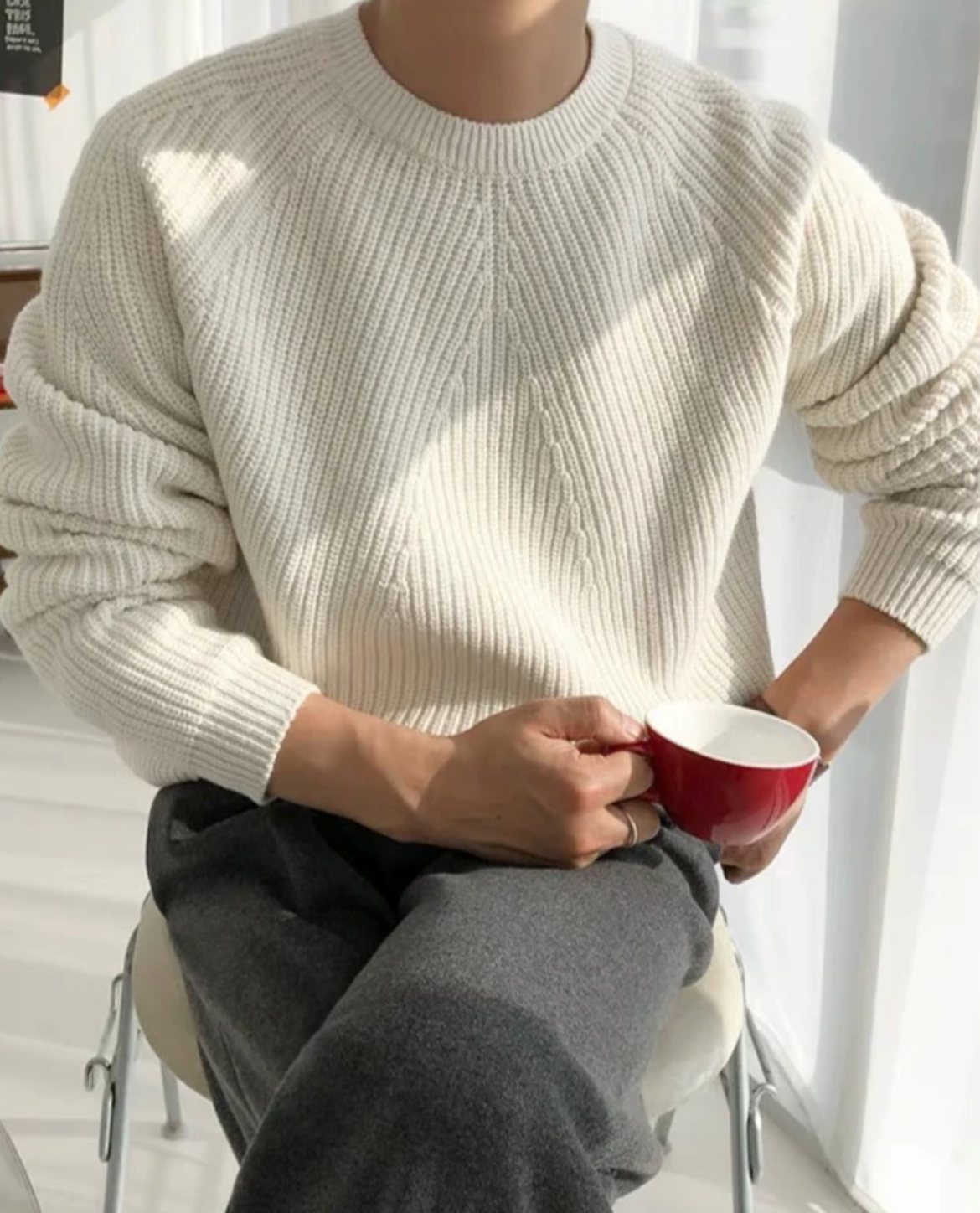 MANSSINO™ | Men's Siene Textured Sweater