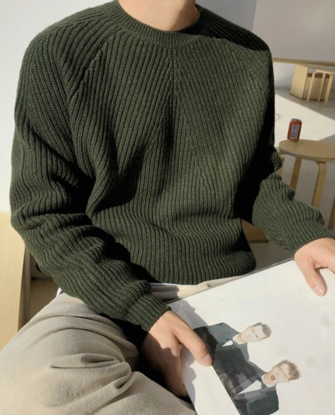 MANSSINO™ | Men's Siene Textured Sweater