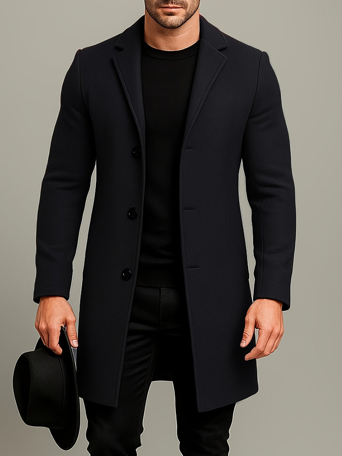 MANSSINO™ | Men’s Button-Up Coat