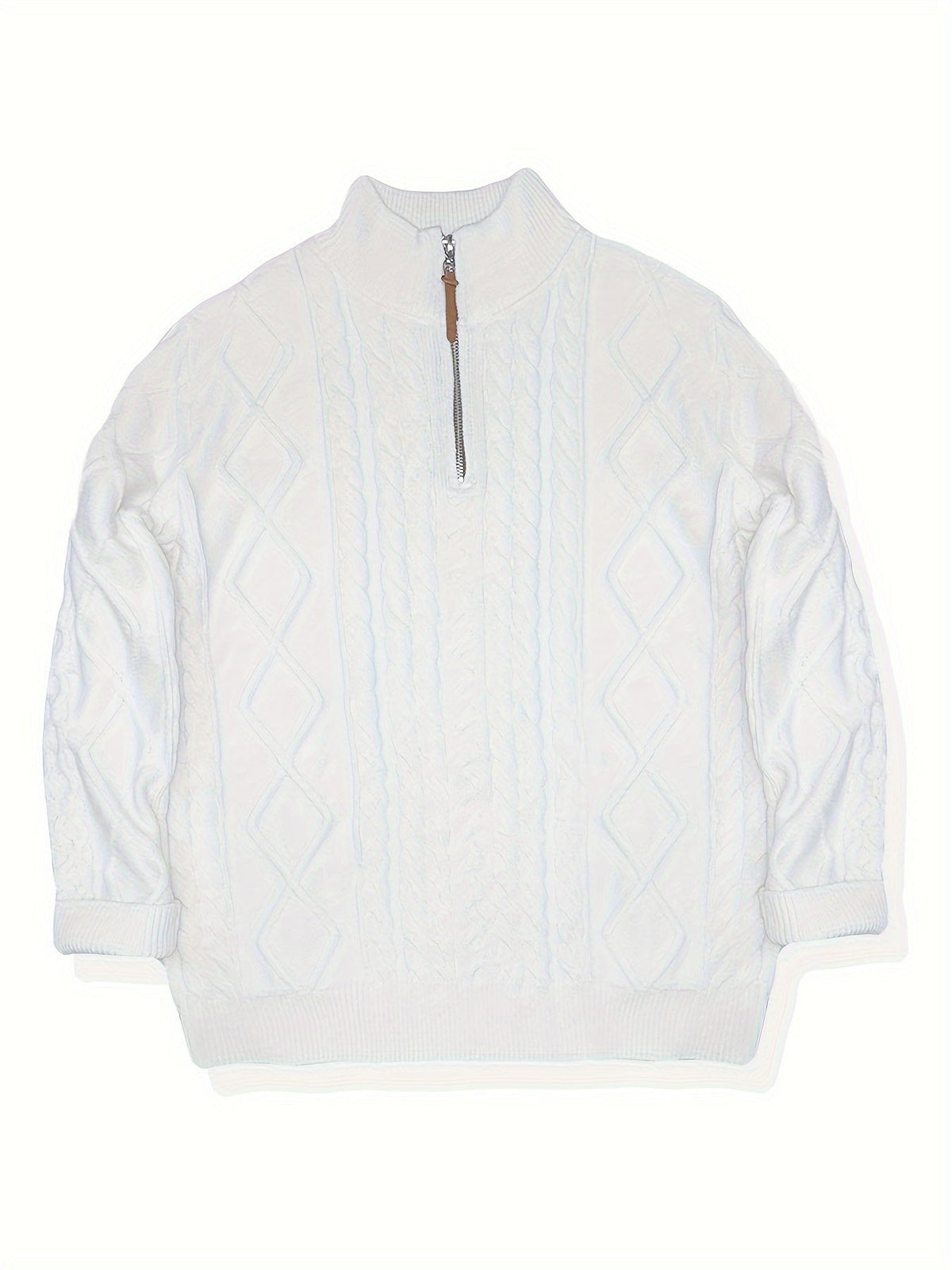 MANSSINO™ | Men's Quarter-Zip Polo Shirt