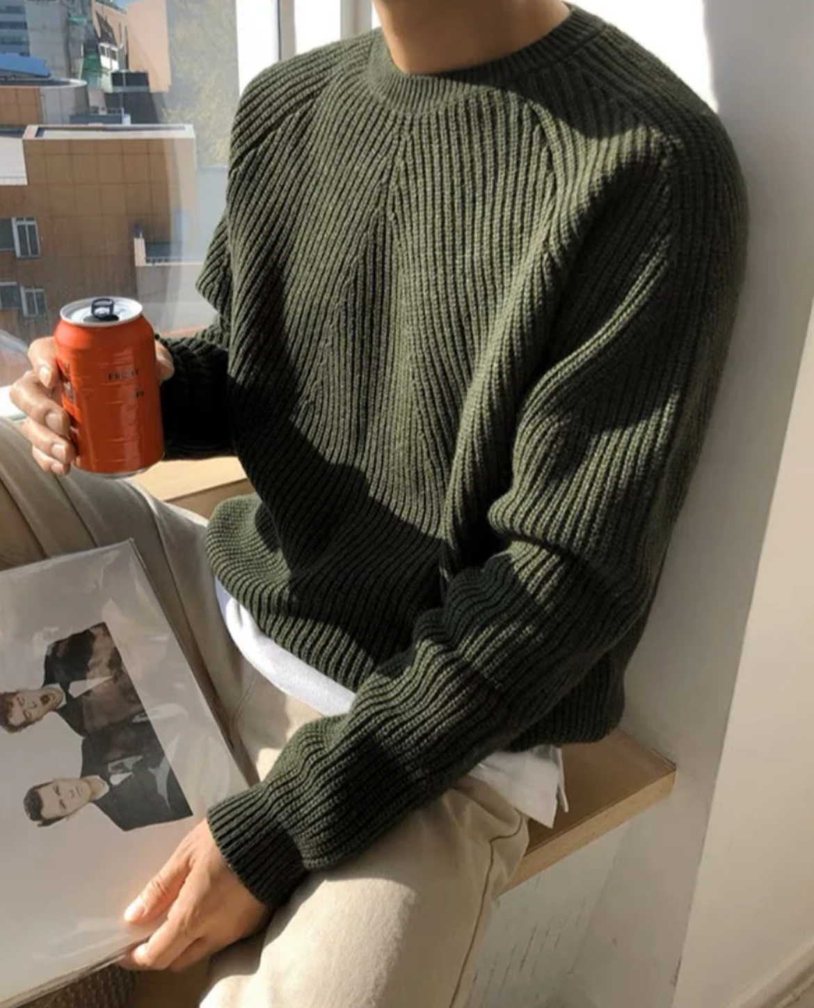 MANSSINO™ | Men's Siene Textured Sweater