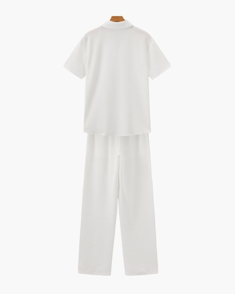 MANSSINO™ | POLO AND TROUSERS SET