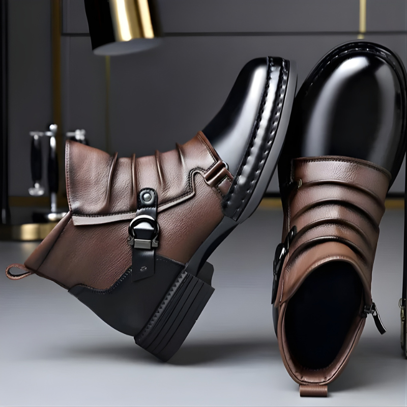 MANSSINO™ | MENS BUCKLE BOOTS
