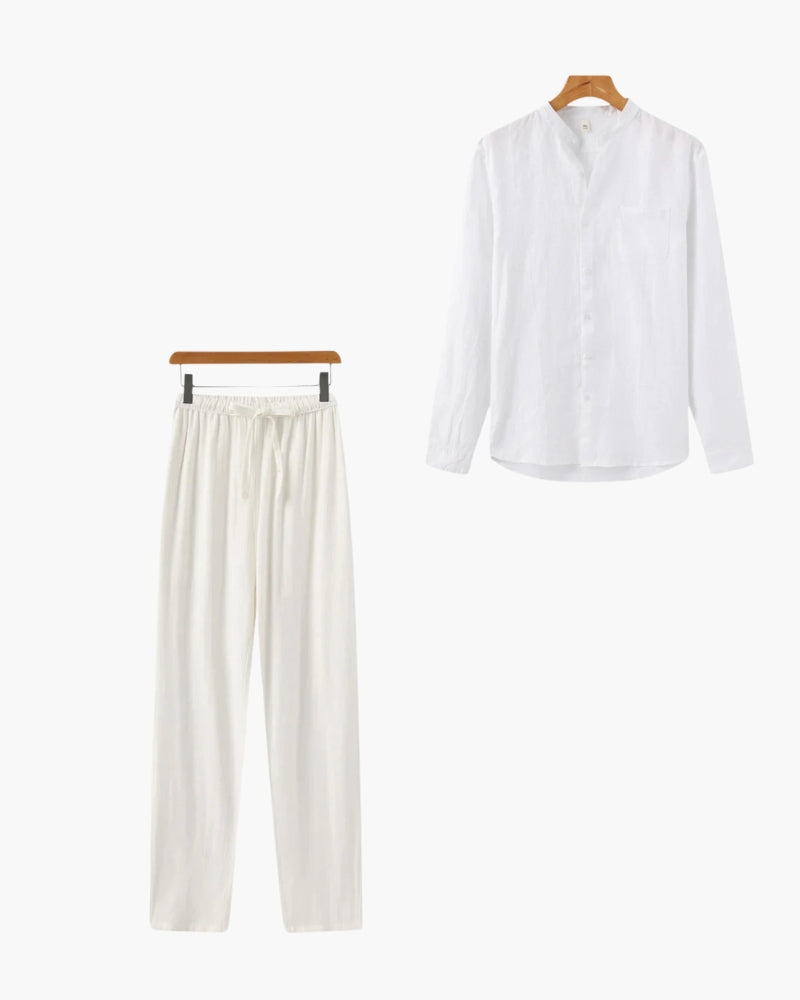 MANSSINO™ | Monochrome linen set