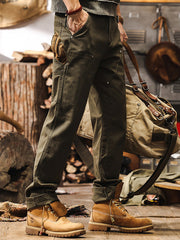 MANSSINO™ | Mens Cotton Utility Trousers