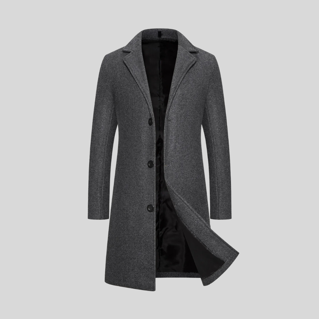 MANSSINO™ | Men's Wool Overcoat