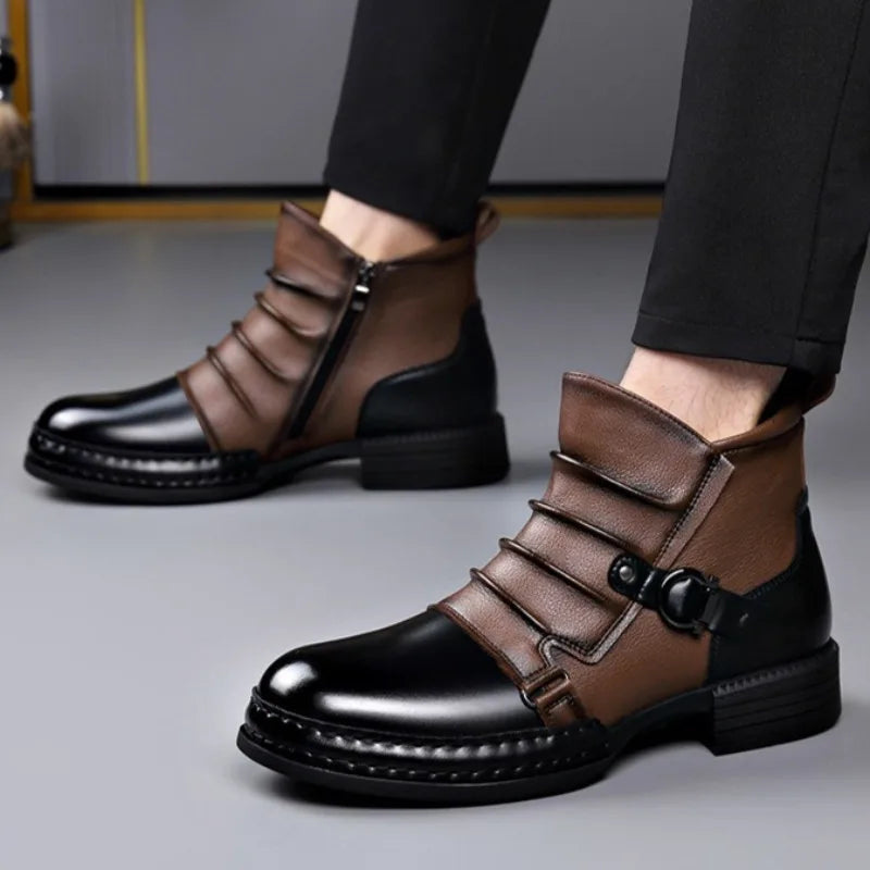 MANSSINO™ | MENS BUCKLE BOOTS