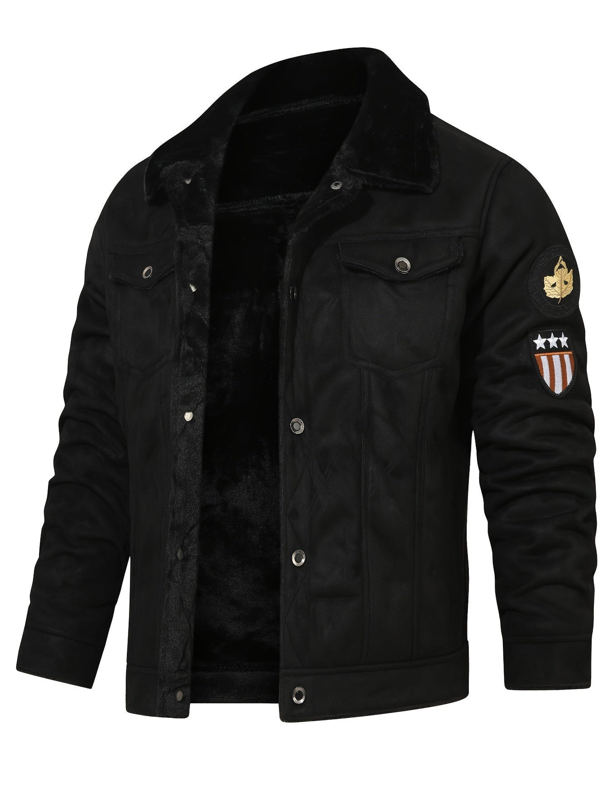 MANSSINO™ | Fleece-Lined Trucker Jacket