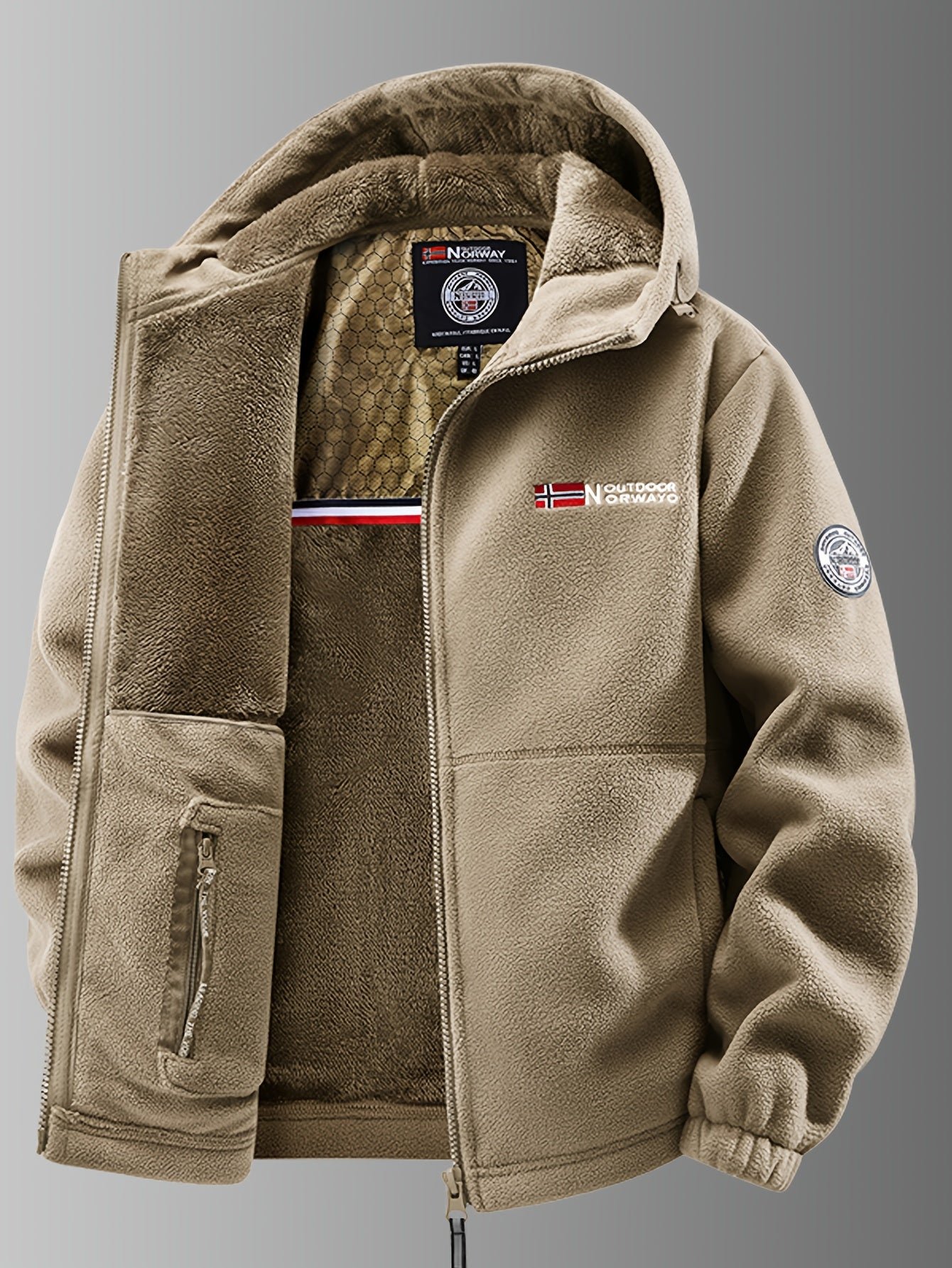 MANSSINO™ | Thermal Fleece Hooded Jacket