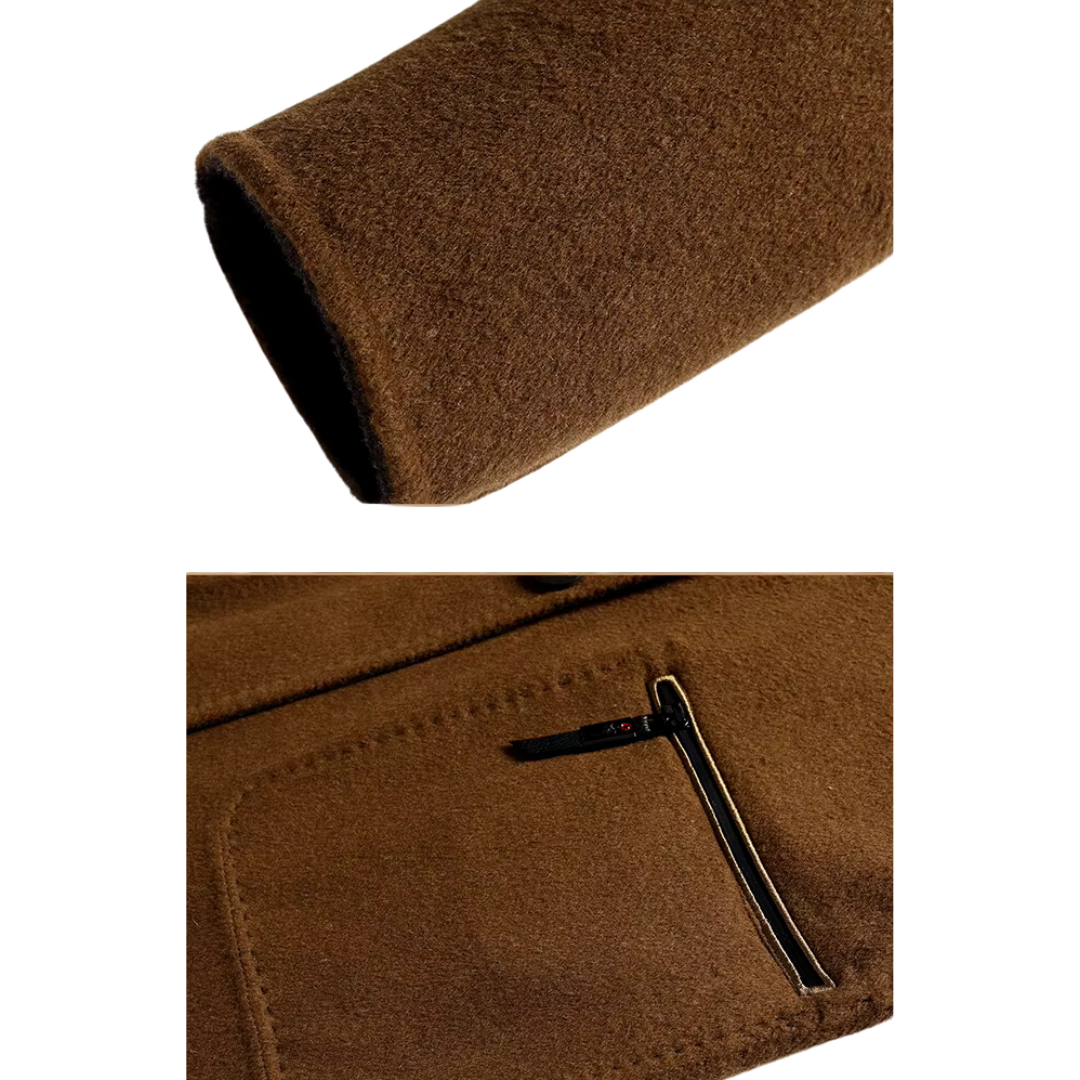 MANSSINO™ | Men's Hooded Wool Coat