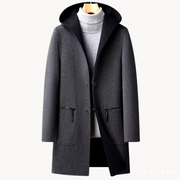 MANSSINO™ | Men's Hooded Wool Coat