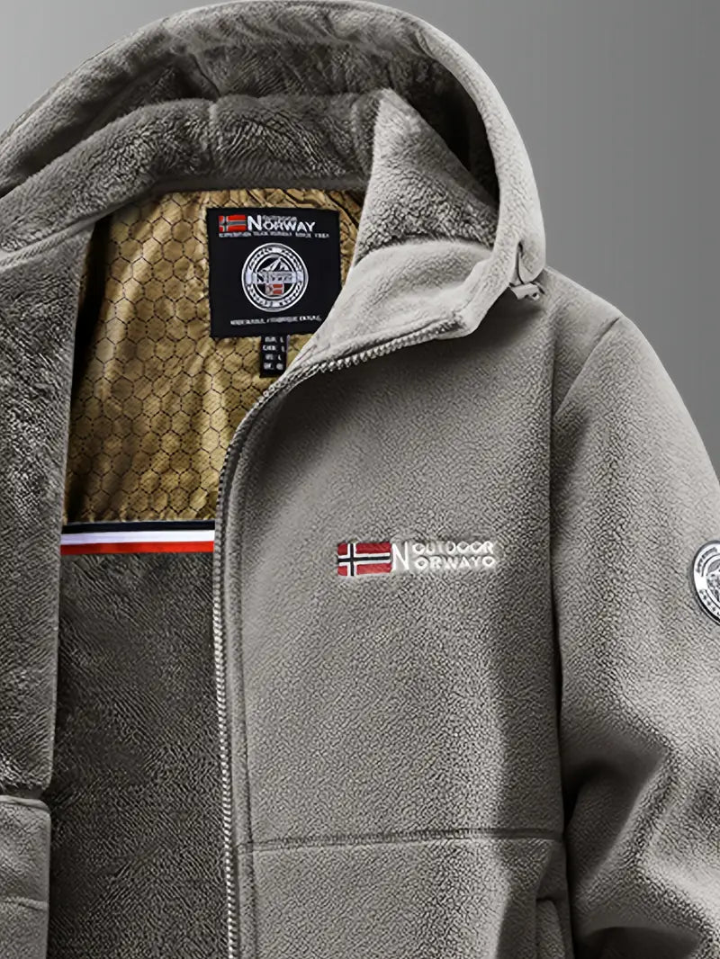 MANSSINO™ | Thermal Fleece Hooded Jacket