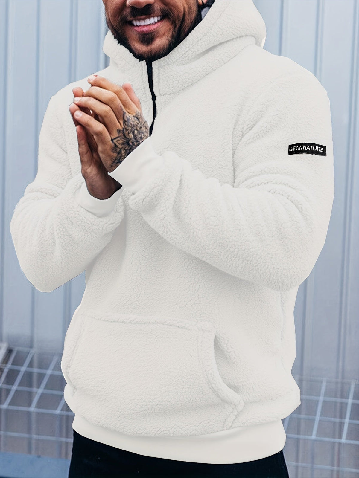 MANSSINO™ | Men's Plush Hooded Zip-Up Hoodie