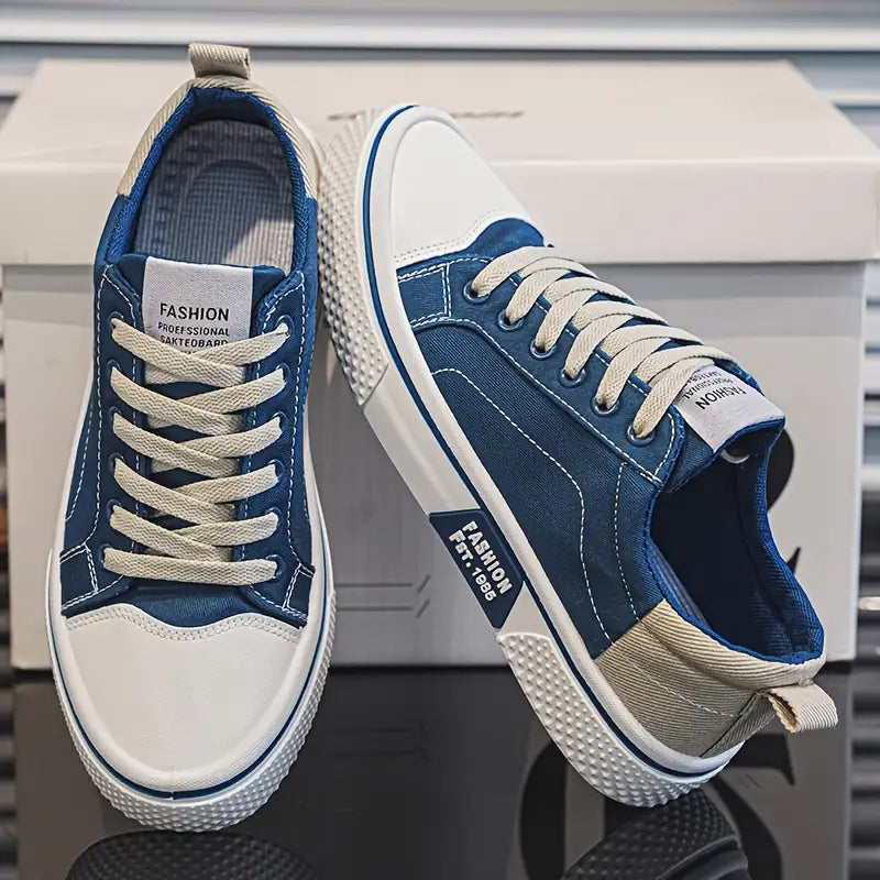 MANSSINO™ | Canvas Low-Top Trainer