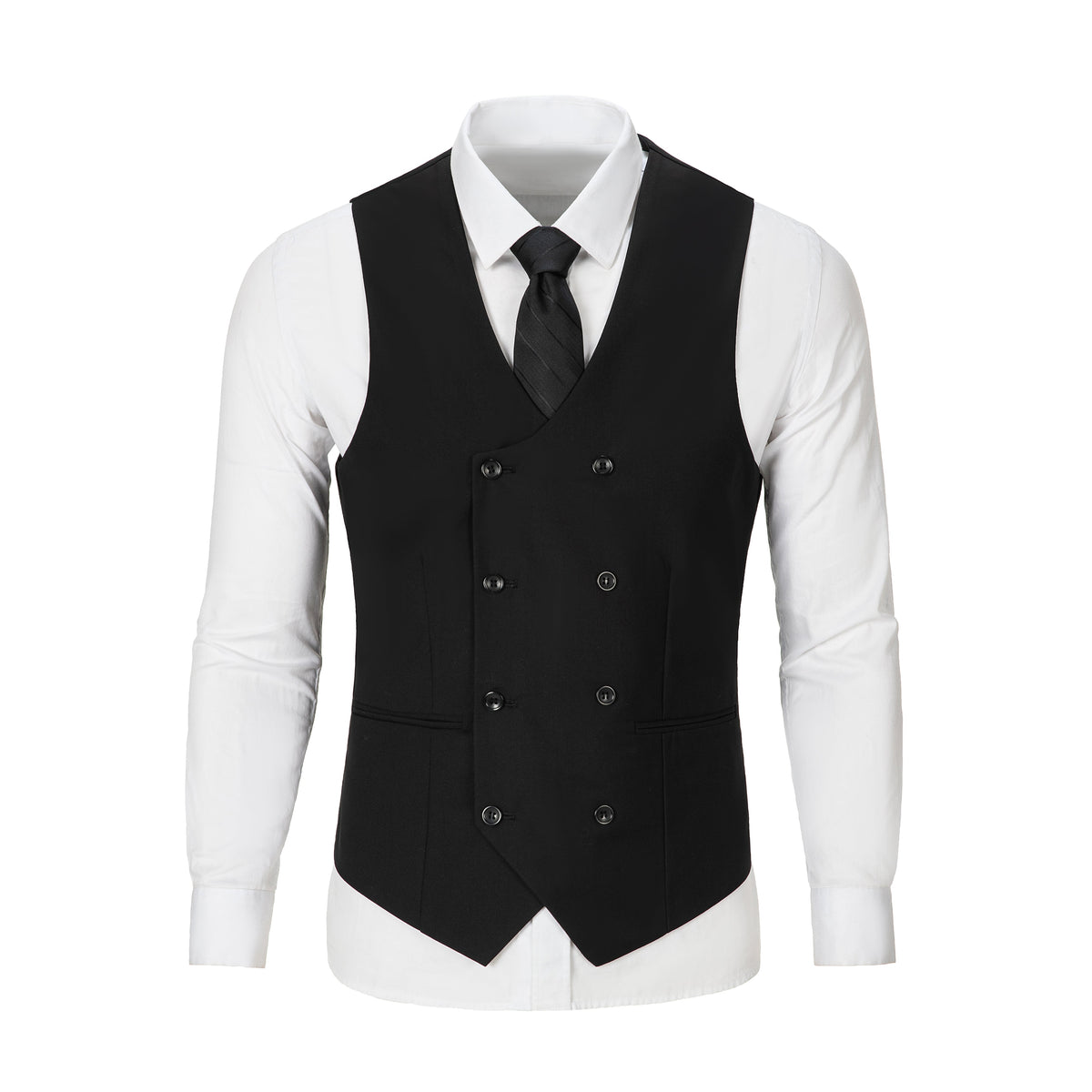 MANSSINO™ | Black Formal 3-Piece Suit