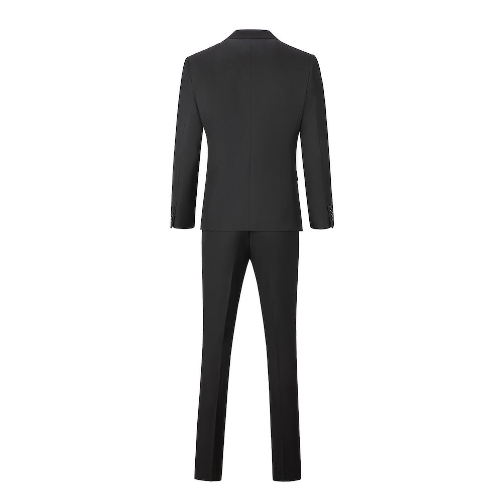 MANSSINO™ | Black Formal 3-Piece Suit