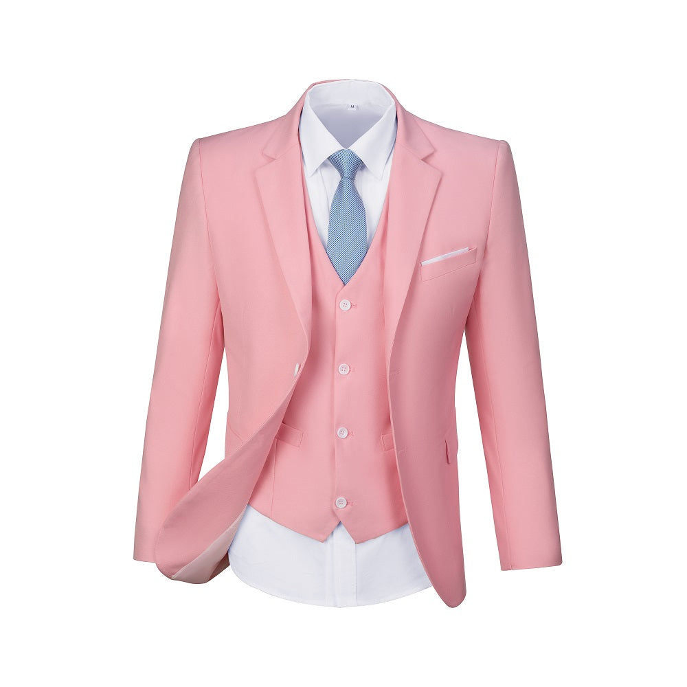 MANSSINO™ | Two-Button 3-Piece Men’s Suit