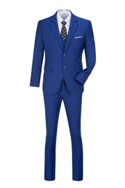MANSSINO™ | Two-Button 3-Piece Men’s Suit