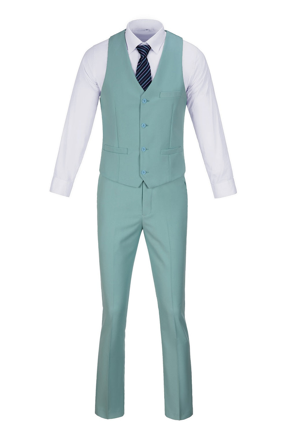 MANSSINO™ | Two-Button 3-Piece Men’s Suit