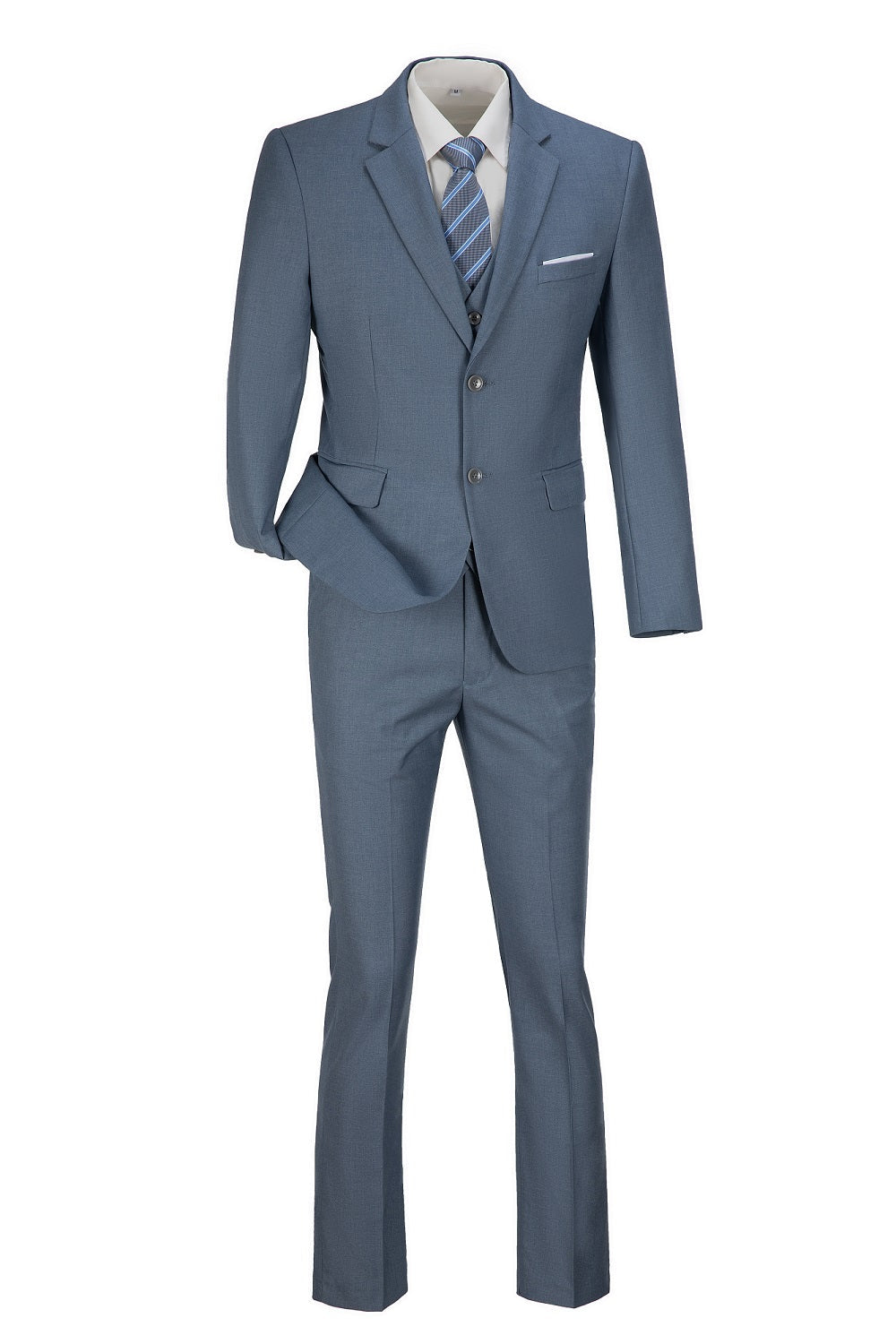 MANSSINO™ | Two-Button 3-Piece Men’s Suit