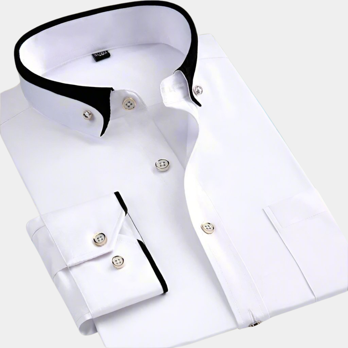 MANSSINO™ | Classic Men’s Long-Sleeve Shirt